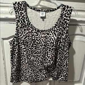 Cabi Leopard Knotty Tank # 5759
